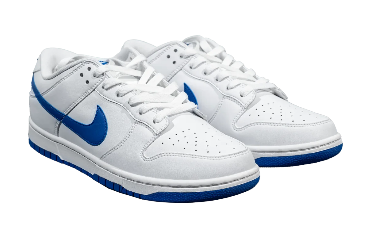 Nike Dunk Low "Racer Blue White", Summit White / Hyper Royal